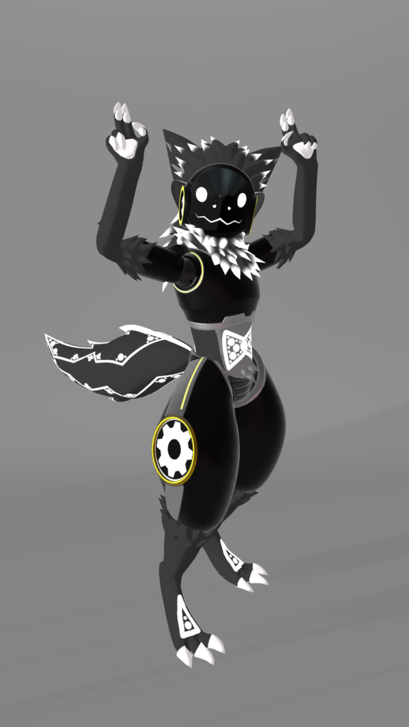 OFFWHITE PROTOGEN - Free VRChat Avatars - VRCMods